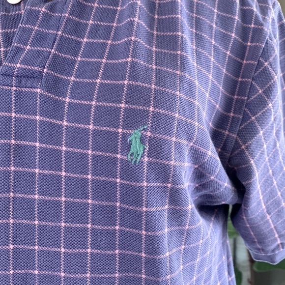 Polo Ralph Lauren medium purple and pink polo - Picture 2 of 4